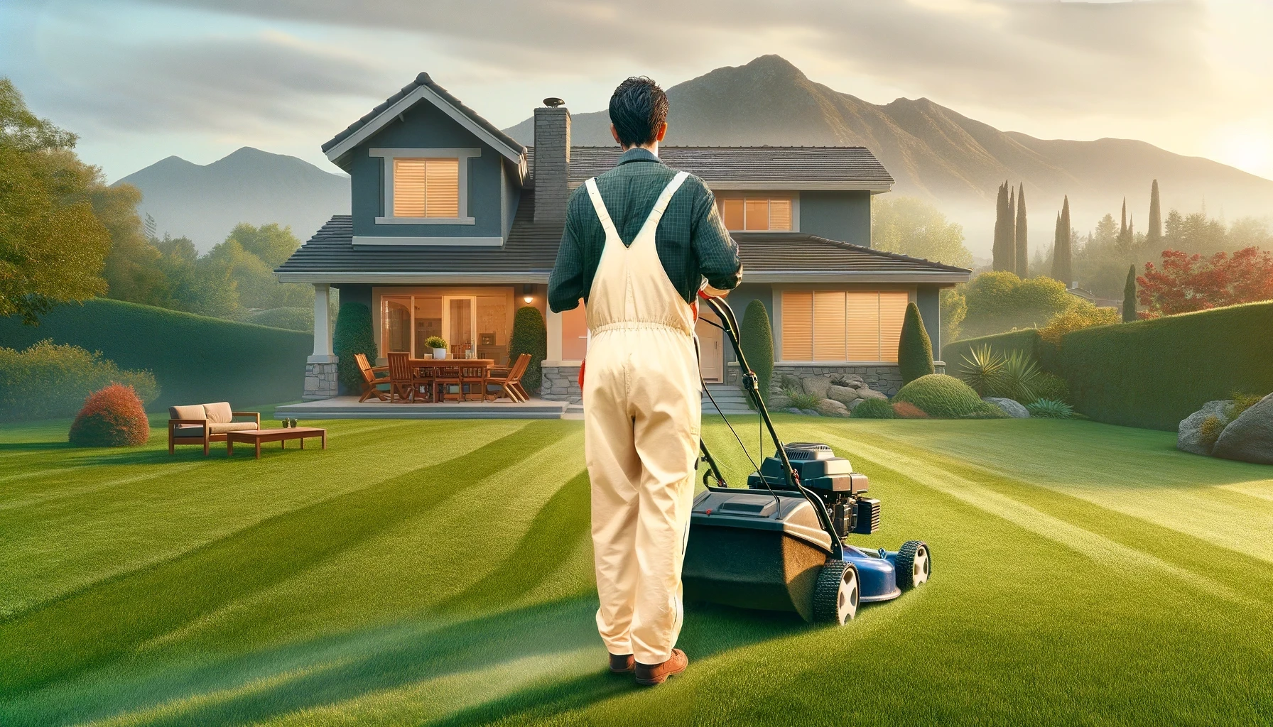 Image de l'entretien du jardin Confiez l'entretien de votre jardin et votre jardinage à nos professionnels pour un espace verdoyant et soigné toute l'année.